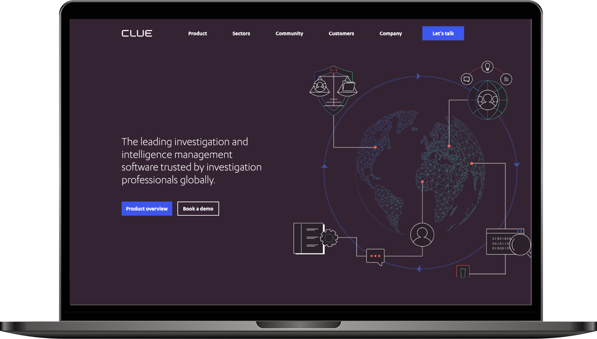 Clue Software case study laptop