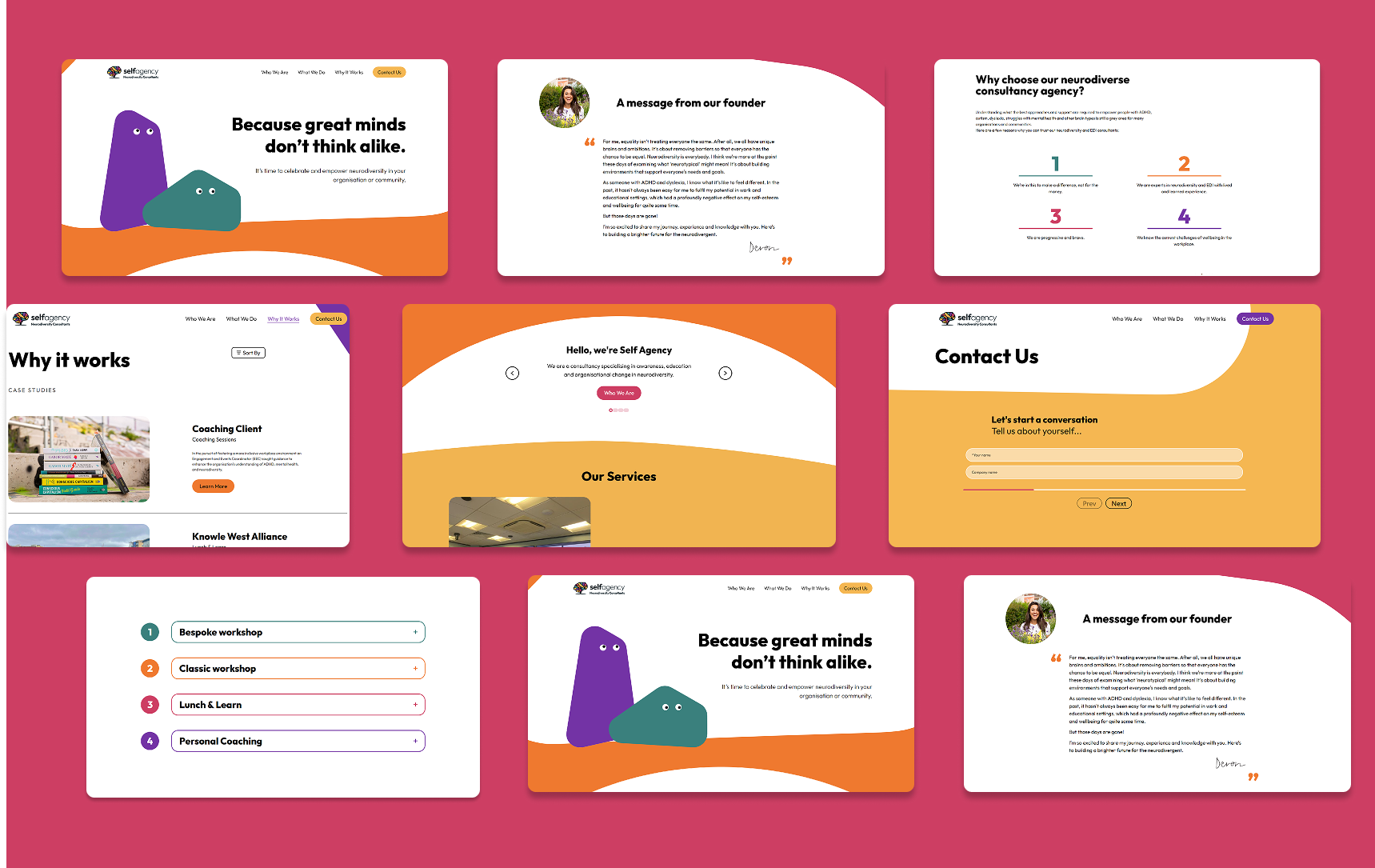 Self Agency screen shots
