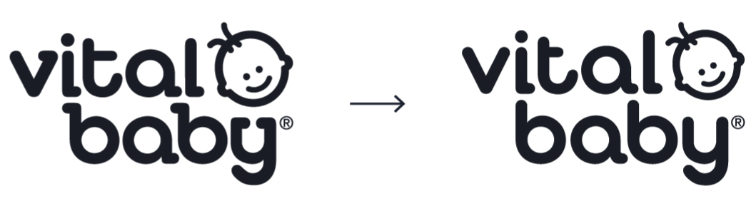 Vital Baby logo change