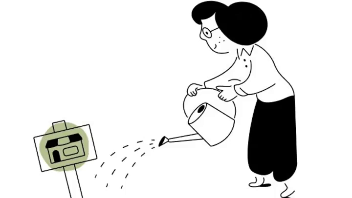 Growing business image