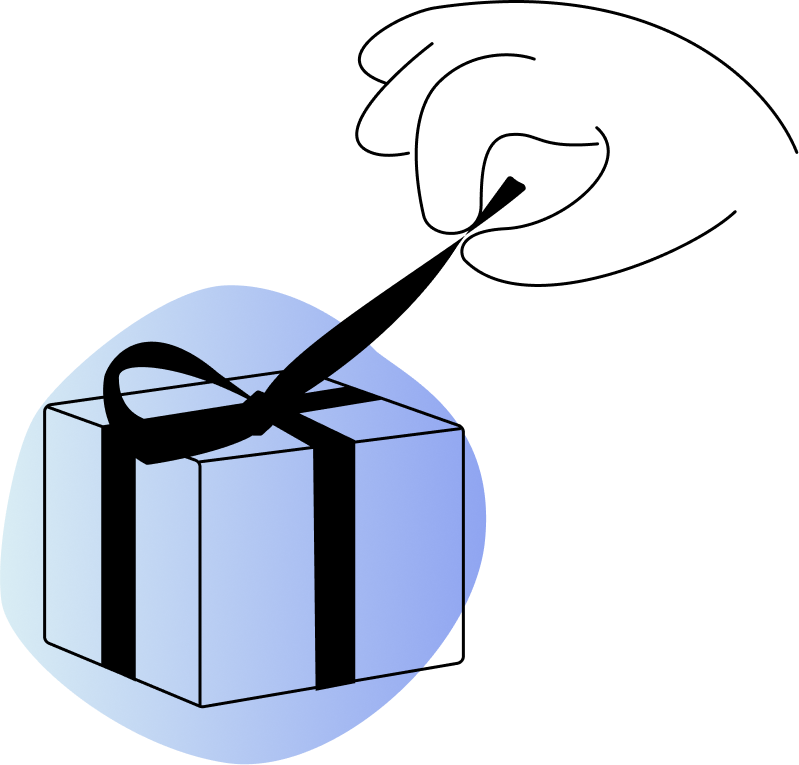 Unwrap present