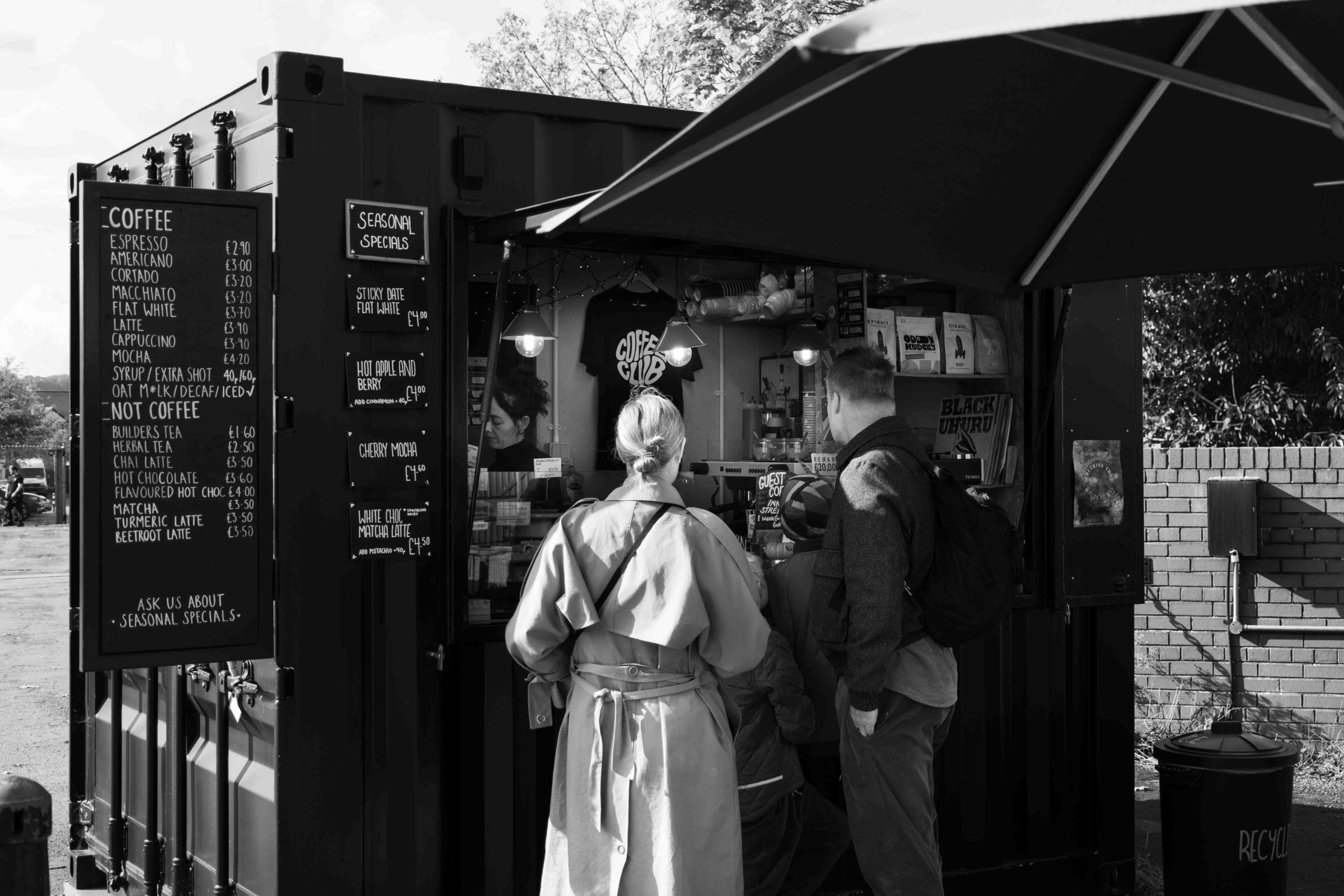 Harbourside stall